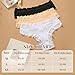 HAGOT 6PCS Unterhosen Damen Spitze Sexy, Unterwäsche für Frau, Hipster Panties Dessous, Weiche und Bequem, XL