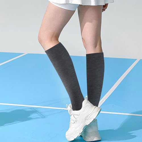 Image of Knee High Socks for Women, Long Tall Knee Tube Socks