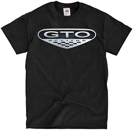 Pontiac GTO Logo Black T-shirt - Ready to Ship!! (3XL)