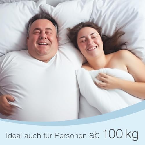 Visco-Topper 140×200 cm von ELONEO – Viskoelastische Matratzenauflage
