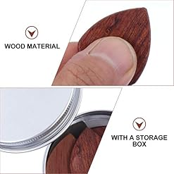 JOPESA Médiators en Bois avec Support de boîte de Rangement for Guitares acoustiques électriques Basses 10 pièces… - Les Beatles, Paul McCartney, John Lennon, RIngo Starr, George Harrison JOPESA Médiators en Bois avec Support de boîte de Rangement for Guitares acoustiques électriques Basses 10 pièces… – Image 5