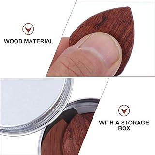 JOPESA Médiators en Bois avec Support de boîte de Rangement for Guitares acoustiques électriques Basses 10 pièces… - Les Beatles, Paul McCartney, John Lennon, RIngo Starr, George Harrison JOPESA Médiators en Bois avec Support de boîte de Rangement for Guitares acoustiques électriques Basses 10 pièces… – Image 5