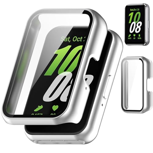 BOOLINN For Galaxy Fit3 �J�o�[ 3D ���p�G�b�W �����^ PC+�K���X�f�� ��̌^ �ϏՌ� �����ȒP samsung galaxy fit3 �Ή� �����ߗ� �L�Y�h�~ �w��h�~ �ȒP�Ɏ��t���E�� �S�ʕی� �M�����N�V�[�t�B�b�g3 