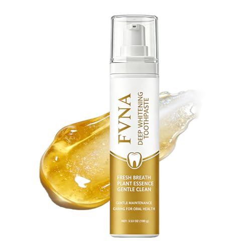 FVNA Whitening Toothpaste Teeth Whitening Tooth Paste Deep Cleaning Care Gentle Formula for Fresh Breath