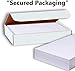 Hamilco White Glossy Cardstock Paper - 8 1/2 x 11