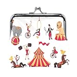 Kiss-Lock Design: Le portefeuille est fermé avec une boucle, ils sont faciles à ouvrir et à fermer parfaitement, très robustes et sûrs, pas besoin de s'inquiéter de la chute des pièces.