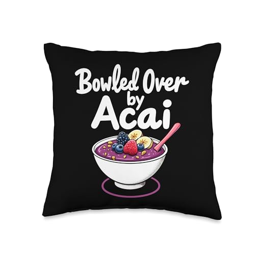Açaí Bowl Lover Superfood Fan Healthy Eating Wellness Gear Throw