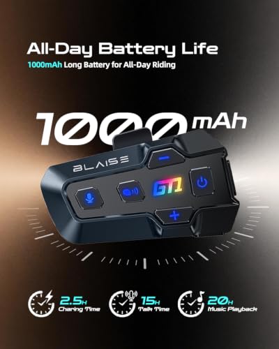BLAISE GT1 Motorcycle Bluetooth Headset