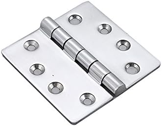 White Water Large Stainless Butt Hinge