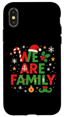 We Are Family Christmas 2025 �p�W���} ��������}�b�`���O�N���X�}�X �X�}�z�P�[�X iPhone X/XS �p