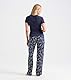 Little Blue House Damen Women’s Short Sleeve Tee Pyjama Top Pyjamaoberteil, Stargazer, S