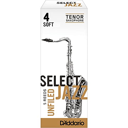 D'Addario WoodWinds ダダリオ リード テナーサックス用 SELECT JAZZ UNFILED RRS05TSX4S 5枚入り