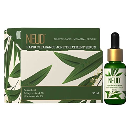 Image of NEUD Xpose Yourself Rapid Clearance Acne Treatment Serum With Salicylic Acid, Bakuchiol and Niacinamide (30 ml)