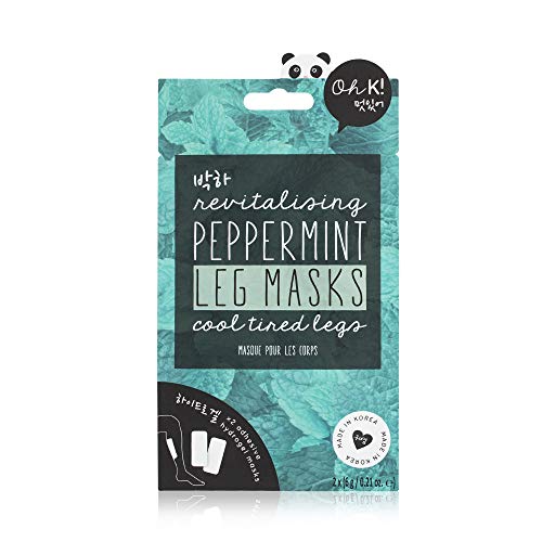 Oh K! revitalizing Peppermint Leg Masks 1 pr