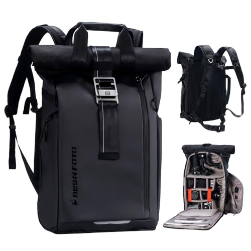 Besnfoto Waterproof Rolltop Backpack