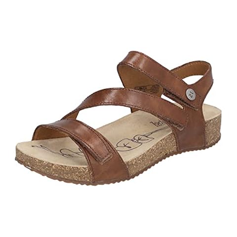 Josef Seibel Tonga 25 Women’s Adjustable Sandal, Camel, EU 39 (US 8-8.5) Medium Cover