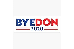 Biden Anti-Trump Sticker Bumper Sticker byedon bumper sticker