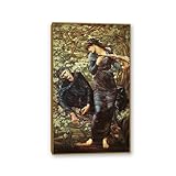 Décoration murale encadrée Impression sur toile prête à accrocher avec crochets inclus;Impression giclée HD moderne sur toile;résistante à l'eau;aux UV;à la décoloration et à l'usure