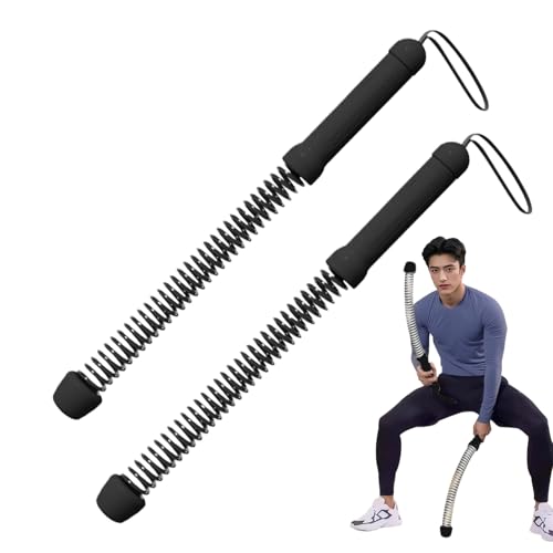 Juego de 2 barras con resorte reemplazo para cuerdas de ejercicio 7