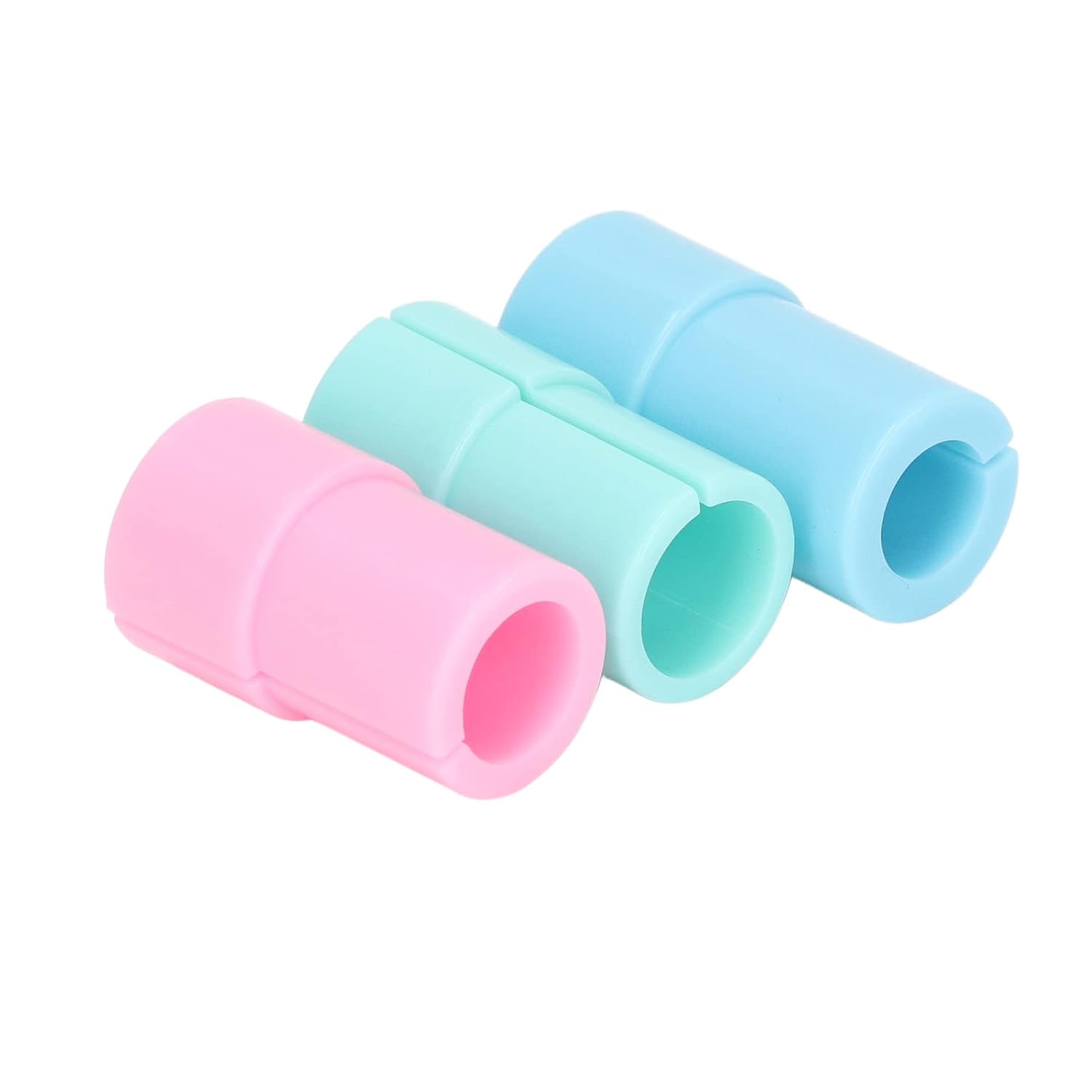 Vikye Pen Adapter Set ABS Material for Explore Air 2 3 Maker,Color Coded Pen Holders Tools for Crafters (3 Pieces (1 Each of Green and Blue Powder))