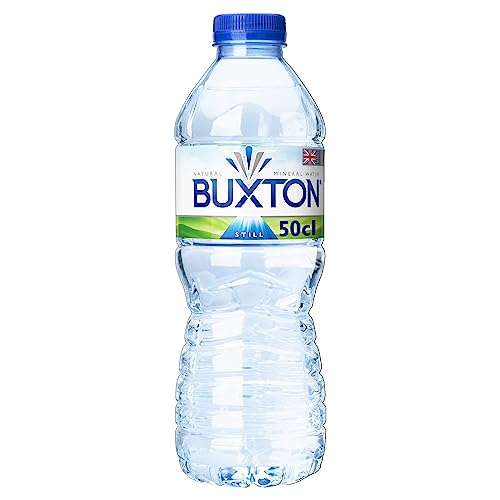 Buxton Still Natural Mineral Water | Don’t Give Up, Rise Up | Healthy Drink | Pure & Natural | 500ml | (Pack of 24)