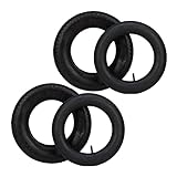 Basics: 2 Satz Reifen und Schlauch aus Gummi DxB: ca. 36 x 7,5 cm - In Schwarz - Max. 1,7 bar Druck