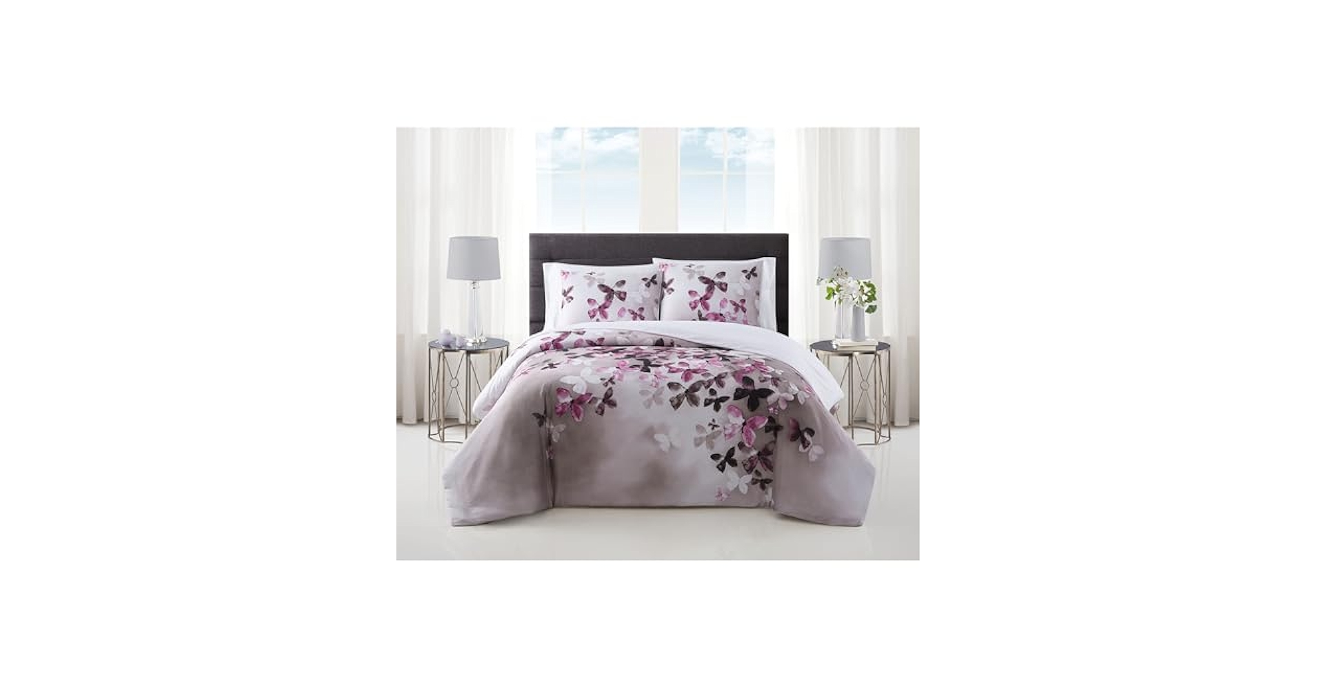 Amazon.com: Vince Camuto Lissara Multi Cotton 3-Piece King