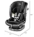 Peg Perego Primo Viaggio All-in-One Convertible Car Seat – Newborn to 10+ Years – 5-120 lbs – Height Adjustable & Slim, 100% FR-Free, Made in Italy, Licorice (Black)
