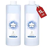 2 Pack Multi-Surface Floor Cleaning Solution Compatible with ECOVACS Robot Vacuum, Suitable With DEEBOT T30S COMBO, T30S, X2 COMBO, X2 OMNI, T20 OMNI, X1 OMNI, X1 TURBO, T10 OMNI, 1L