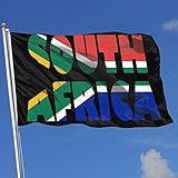Zudrold Außenflaggen Südafrikanische Flagge Flagge für Sportfan Fußball Basketball Baseball Hockey