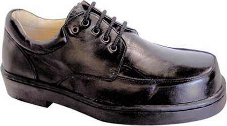 Mt. Emey Men's 9901 Therapeutic Shoes,Black,10.5 4E