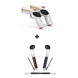 3-in-1 Handle Attachment Compatible with Meta/Oculus Quest 3 Accessories&VR G-un Stock Attachment Compatible with Meta/Oculus Quest 3 Accessories