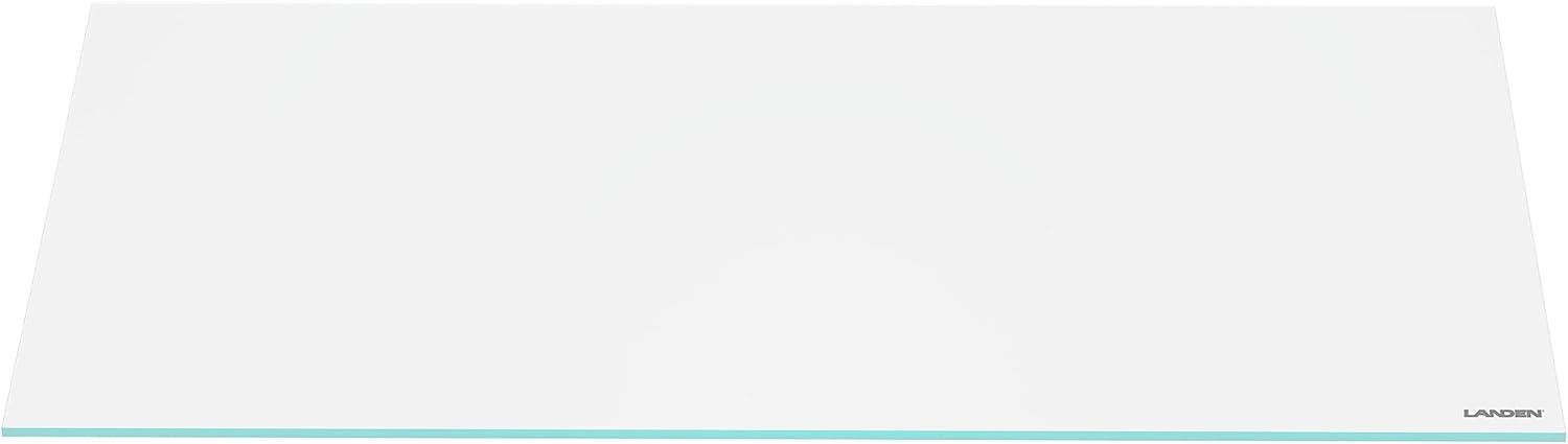 landen 4mm thick clear glass aquarium lid,includes 4 clips for secure placement, 576 x 352mm(22.68x13.86 inches) for 584-588 mm inner length aquariums,adapted to landen sd604545,rf604540 glass lid 576x352mm (1 pc)