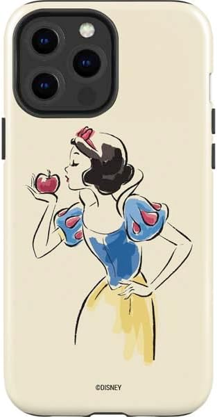 Skinit Impact Phone Case Compatible with iPhone 14 Pro Max - Officially Licensed Disney Princess Snow White Art Design