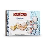 Doña Jimena – HOJALDRES, Puff Pastries Doña Jimena 250g | Typisch andalusische Süßigkeiten in höchster Qualität| Packung mit traditionell hergestelltem Blätterteiggebäck