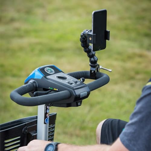 MOGO ModularHose Assistive Technology Phone Holder with Spring Clamp, 18 Inch Arm, Black, 46 cm / 18 inch - Image 4