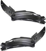 Parts N Go 2003-2005 Cavalier Front Fenders Liners Pair Driver & Passenger Side Left/Right Hand Splash Guard - GM1248119 22708175, GM1249119 22708176