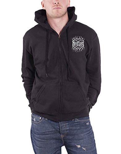 Sweat-shirt Heilung Remember noir avec finitions soignées et logo textile durable