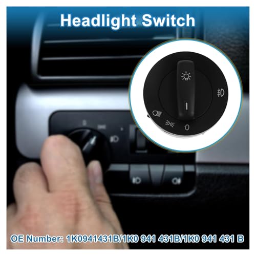 Interruptor de control de faros para solucionar fallos de luz en tu VW Jetta 5