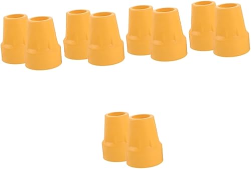 5 juegos de accesorios antideslizantes para muletas, bastón para muletas, almohadillas de bastón, cubiertas de pie de caña de escalada, puntas de