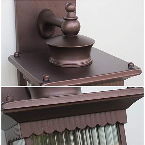 Lanterne extérieure IP65 58cm applique murale garage balcon terrasse