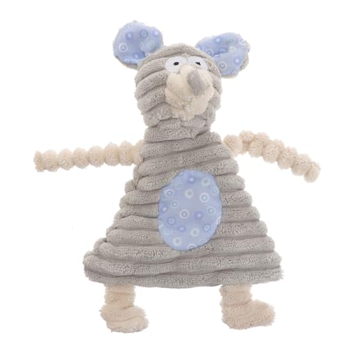 Beavorty ペット用犬おもちゃ 音が鳴るぬいぐるみ 独自サウンド 噛む遊び用 丈夫な噛み耐性 ブルー 犬の遊び習慣改善用