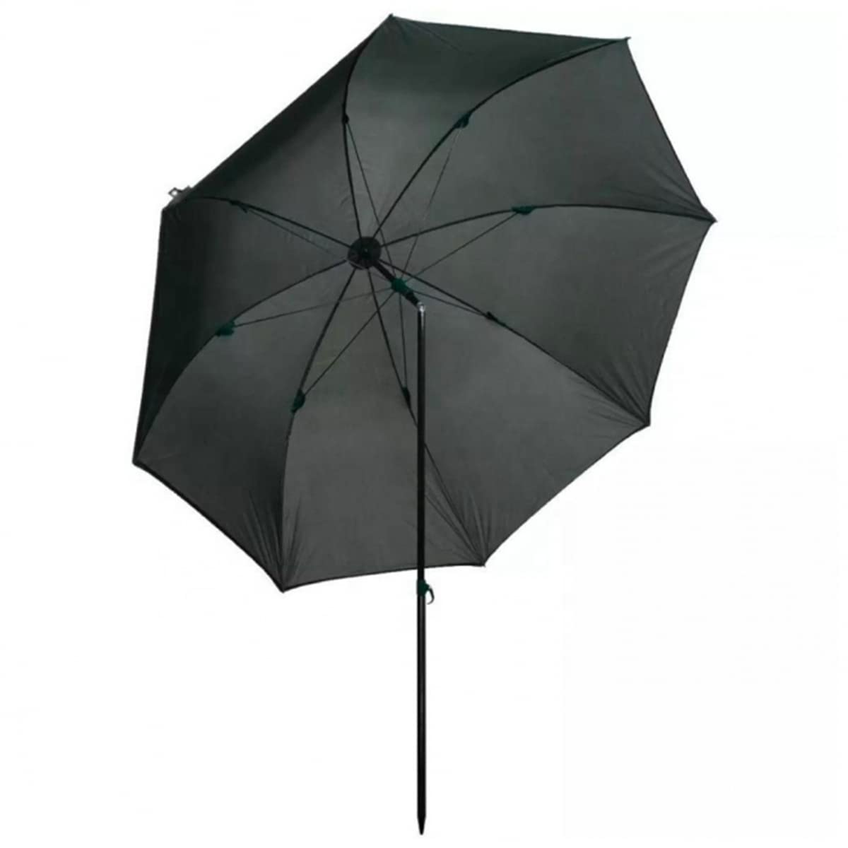 NECO SAX CARP Parapluie de Pêche Ø250 cm avec Cape, Porte-Parapluie et Chevilles, Protection Contre la Pluie, le Vent et les Rayons UV, 3 Hommes Avec Équipement Carpe + Coffret GRATUIT 90409