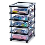 📏 DIMENSIONS OPTIMISÉES : Cette tour de rangement plastique sur roues amovibles mesure L29 x P39 x H45 cm, idéale pour un rangement bureau compact. Chaque tiroir (21 x 33 x 7 cm) de ce caisson bureau est équipé d'un système anti-chute pour une utilisation sécurisée au quotidien.