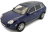 TOYS_AND_GAMES HTC - Porsche Cayenne S Bleu CARARAMA 1/43