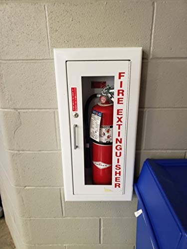 Fire Extinguisher Cabinets red decal 1.5