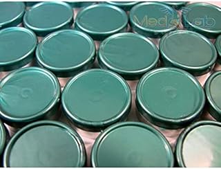 20MM / 13MM Dual/Single Tone Flip Top Seals[Caps] (20MM, Metallic Green, 1000)