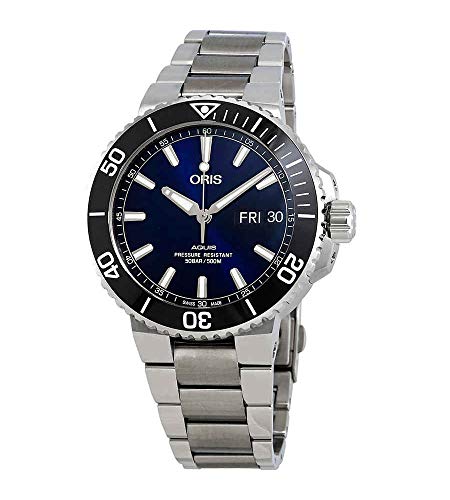 Oris Aquis Big Day Date Automatic Men's Blue Dial Watch 01 752 7733 4135-07 8 24 05PEB