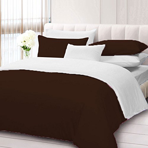 Drap-housse coton égyptien 600 fils empereur noir et blanc pour sublimer votre chambre