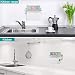 Hoomtaook Portarollos Cocina Soportes de Pared para Portarrollos de Cocina, Autoadhesivo, Aluminio,...